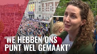 Terugblikken op demonstratie Unmute Us [upl. by Aeuhsoj]