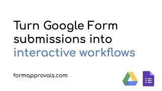 How to use Form Approvals  Turn Google Form submissions into approval workflows English Tutorial [upl. by Satterfield]