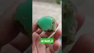 chrysoprase rough ijo seger [upl. by Ecnerwal]