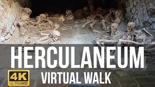 Herculaneum Italy Walking Tour in 4K [upl. by Jovia]