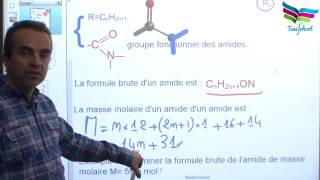 Les amides partie1 Formule généraleFormule brute [upl. by Summons930]