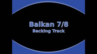 Balkan Style 78 Backing Track in A Phrygian Dominant [upl. by Nosnar]