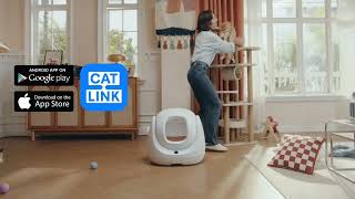 This is the Catlink Baymax Cat Litter BoxScooper SE [upl. by Annaet]