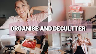 ORGANISE AND DECLUTTER WITH ME UK 2020  Preparing for the baby Home organisation UK HomeWithShan [upl. by Sandell]