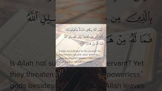 Surah AzZumar  Beautiful Qirat  Ayat 35 To 37  Daily Quran Recitation [upl. by Selmore]