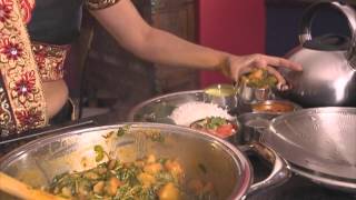 Mela Food  Vegetarian Thali [upl. by Terrab670]