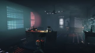 BioShock Infinite Burial at Sea  Video Game Ambience  Bookers Office [upl. by Lancey522]