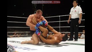 Fedor Emelianenko vs Antonio Rodrigo Nogueira Pride FC Shockwave 041231 mma fighting fighter [upl. by Ekle112]