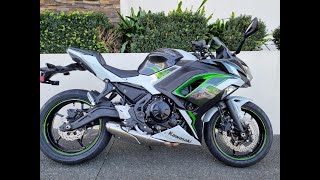 First MODS on my NEW 2022 Kawasaki Ninja 650 [upl. by Fayette]