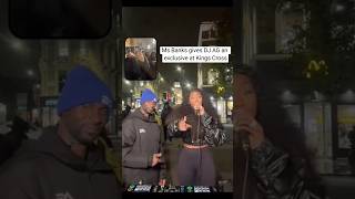 Ms Banks shuts down DJ AG’s live in Kings Cross msbanks freestyle shorts [upl. by Ahtnams252]