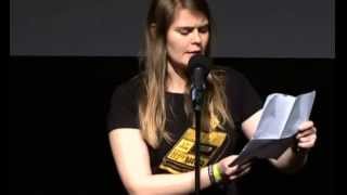 Poetry Slam Meisterschaft 2013 quotHazel Bruggerquot 0214 [upl. by Eiliab]