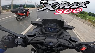 XMAX 300 Yamaha Maxi Scooter  First Ride Impressions and Experience  Motopaps [upl. by Pacifica13]