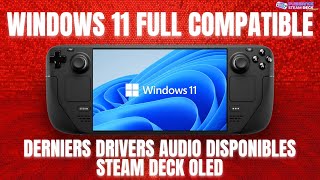 Steam deck OLED sous WINDOWS 11 enfin fonctionnel à 100 Audio [upl. by Adnih50]