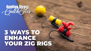 3 Ways To Enhance Your Zig Rigs  Carp Fishing Quickbite [upl. by Aidroc667]