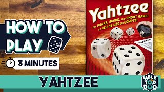 Yahtzee Board Game commercial [upl. by Giacomo]