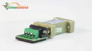 RS232 to RS485 Adapter Interface Converter from Dinodirectcom [upl. by Guildroy]