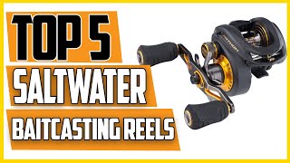 ✅Best Saltwater Baitcasting Reels in Buying Guide amp Review [upl. by Eceinahs]