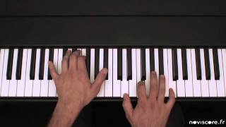 Birdy quotSkinny Lovequot piano solo cover partition Skinny Love Noviscore [upl. by Ettennal]