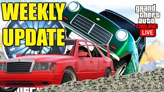 GTA 5 Online New Lucky Wheel Podium Car  NEW Vorschlaghammer  GTA 5 Weekly Update  GTA [upl. by Aramo92]