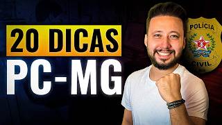 Como Estudar para o Concurso da PCMG 2024 [upl. by Kamaria]