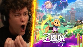 THE LEGEND OF ZELDA ECHOES OF WISDOM Trailer REACTION [upl. by Zerdna]