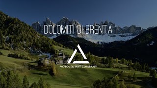 Dolomiti di Brenta Italy [upl. by Haraf]