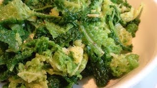 Buttered savoy cabbage [upl. by Massimiliano]