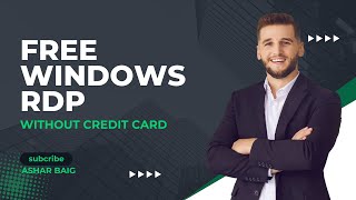 How to create a Windows Rdp for free without Credit Card  Free Windows Server  Free RDP  Free VPS [upl. by Nueoht]