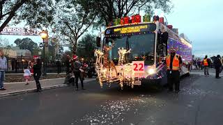 SamTrans 2017 HomeTown Holidays Parade [upl. by Atinomar991]