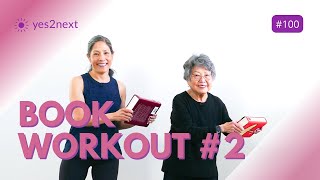 25 minute Full Body Book Workout  Standing or in a Chair  1200 steps [upl. by Yadahs999]