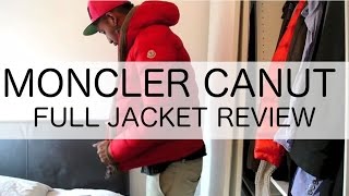 Trying on a Moncler Canut Ski Jacket  Review  TheHoxtonTrend [upl. by Darsey]