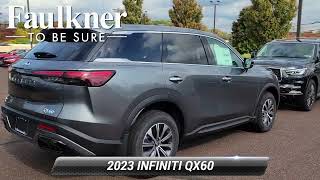 New 2023 INFINITI QX60 PURE Willow Grove PA PC330428 [upl. by Slohcin]