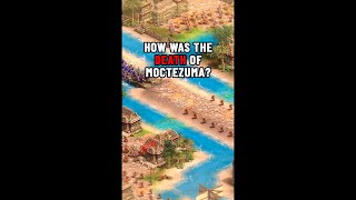 How was the DEATH of MOCTEZUMA ageofempires history moctezuma tenochtitlan hernancortes aoe2 [upl. by Stout]