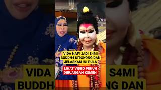 Datuk Seri Vida N4FI Berpakaian S4MI BUDDH4 Baca BISMILL4H DiTOKONG quotRamai SER4NG Ckp Itu Sayaquot [upl. by Genesa]