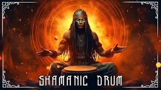 SHAMANIC DRUMS amp Bonfire  Activate Your Higher Mind • Trance amp Meditation [upl. by Aiouqahs]