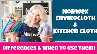 Norwex Envirocloth vs Norwex Kitchen Cloth Find out whats the difference with Amy Dabbelt [upl. by Airb949]