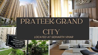 इंदिरापुरम के पास सोसायटी फ्लैट्स Best Deal Luxury Society Flat at Prateek Grand City NCR [upl. by Abrams]