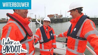 RENOVEREN van de AFSLUITDIJK  toekomstig WATERBOUWER Timo helpt [upl. by Tirrag]