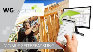 Mobile Zeiterfassung mit WGsystem [upl. by Vassell]