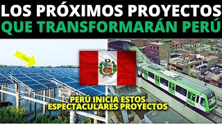 ¡¡¡Les MOSTRAMOS los siguientes PROYECTOS que transformaran el PERÚ¡¡¡ [upl. by Ellenwahs]