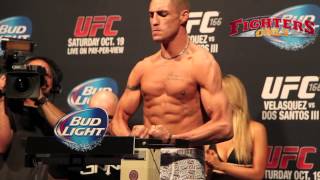 UFC 166 Diego Sanchez y Gilbert Melendez  pesaje weighin [upl. by Ranson]