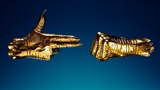 Run The Jewels  Jut ft Pharrell Williams and Zack de la Rocha Live at Holy Calamavote [upl. by Anaiek]