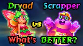 Dryad vs Scrapper Which Support is Better Rush Royale [upl. by Yssenhguahs]