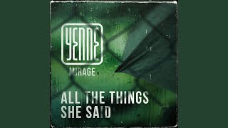 All The Things She Said 2020 Sub Sonik Remix [upl. by Wynny]