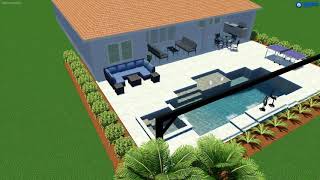 SAND KEY Taylor Morrison Duffy Residence Swimming Pool [upl. by Annayrb]