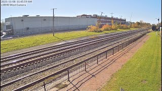 Lake Shore Railway Museum  West Camera [upl. by Airdnaed133]