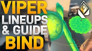 ULTIMATE Viper Lineups Guide For BIND 2023  PostPlant Lineups OneWay Setups amp More [upl. by Harrus81]