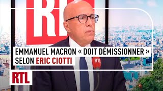 Éric Ciotti invité de Stéphane Carpentier dans RTL Matin Intégrale [upl. by Anaya456]