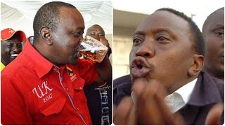 This day President Uhuru was extremely drunk Even his wife avoided him [upl. by Dde]