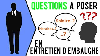 Entretien dembauche questions et réponses avec exemples [upl. by Clementine]